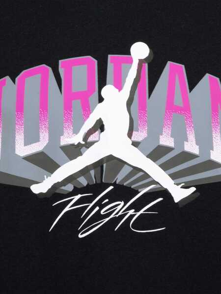 Tricouri Nike Air Jordan Printed Crewneck T-Shirt Black Baieti (BM 17032279) 3