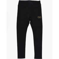 Colanti Air Jordan Solid Color Leggings With Golden Effect Logo Fete