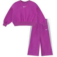 Pantaloni de trening Nike Fleeced Cotton Joggers And Crewneck Sweatshirt Set