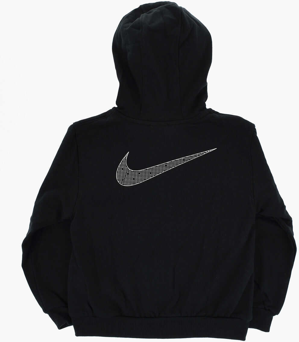 Bluze de trening Nike Fleeced-Cotton Hoodie And Leggings Set Black Baieti (BM 17032327) 4