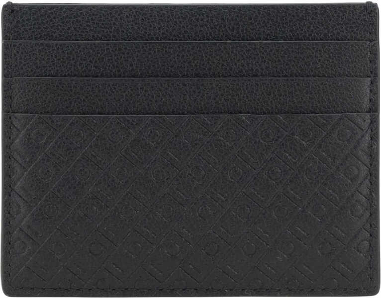 Portofele Ferragamo Logoed Card Holder BLACK Barbati (BM 17032456) 2