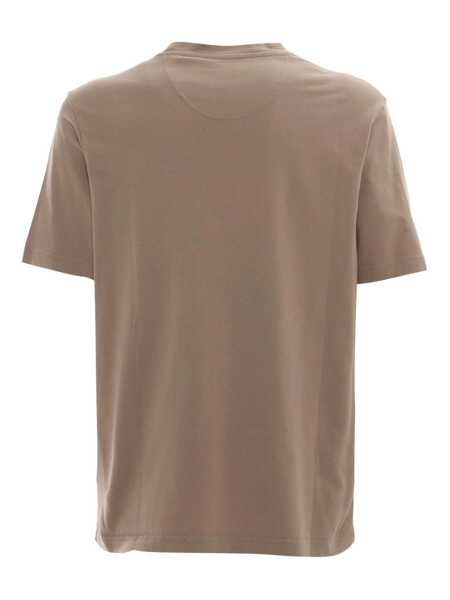 Tricouri Barbour NICHOLL SMQ GRAPHIC T-SHIRT Brown Barbati (BM 17032614) 2