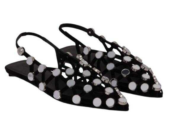 Pantofi THE ATTICO The Attico Flat Shoes Black Femei (BM 17033625) 2