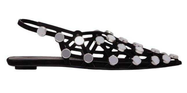 Pantofi THE ATTICO The Attico Flat Shoes Black Femei (BM 17033625) 1