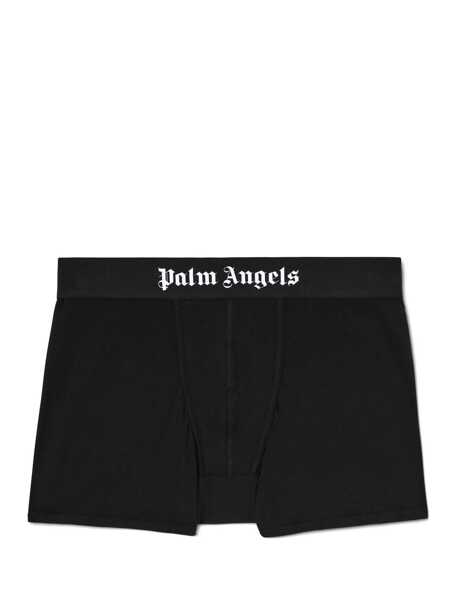 Sorturi de baie Palm Angels Palm Angels Pa Boxer Bi-Pack Black Barbati (BM 17034114) 2