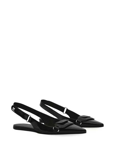 Balerini COURRGES Courrges Ballet Flats Black Femei (BM 17034336) 2