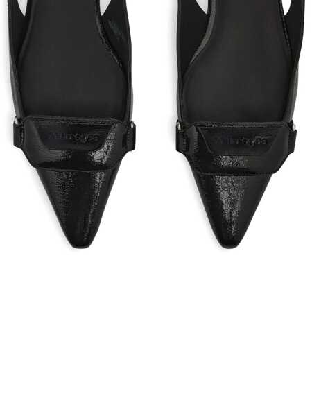 Balerini COURRGES Courrges Ballet Flats Black Femei (BM 17034336) 4