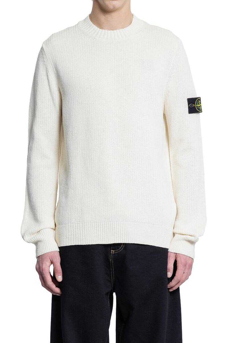Pulovere Stone Island Stone Island Knitwear WHITE Barbati (BM 17034513) 1