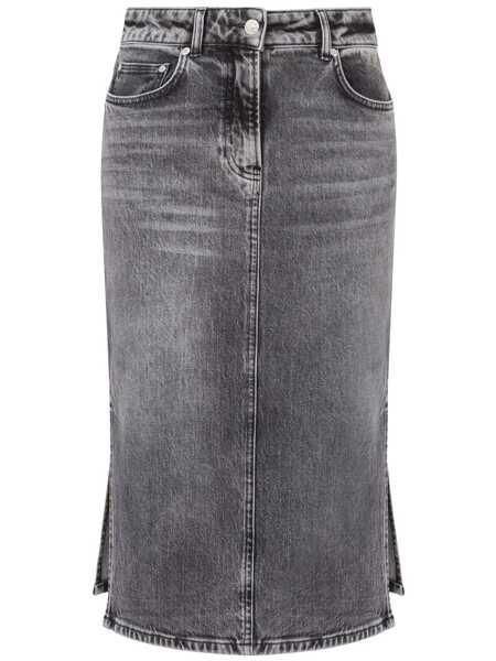 Fuste MOSCHINO JEANS Moschino Jeans Denim Skirt GRAY Femei (BM 17035149) 1