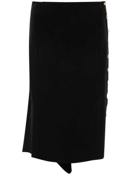Fuste Givenchy Givenchy Black Viscose Skirt Black Femei (BM 17035977) 1
