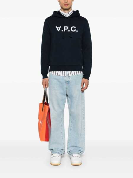 Pulovere A.P.C. A.P.C. Sweaters BLUE Barbati (BM 17036256) 2