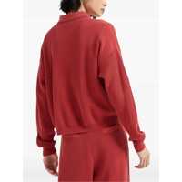 Imbracaminte Dama pagina 610 - Tricouri Polo Brunello Cucinelli Brunello Cucinelli Knitted Polo Shirt RED Femei (BM 17038017) - B-mall.ro
