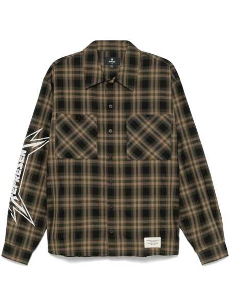 Camasi REPRESENT Represent Shirts BROWN Barbati (BM 17038152) 1