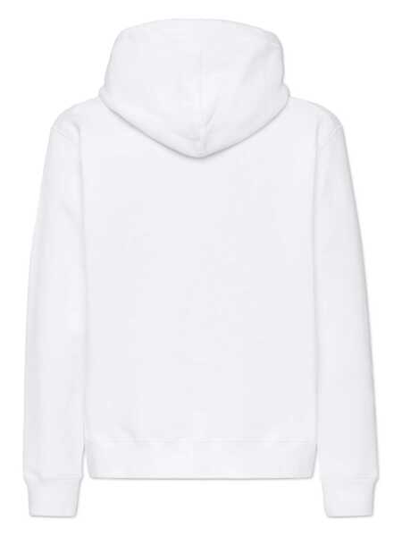 Bluze de trening DSQUARED2 DSQUARED2 Cool Fit Cotton Hoodie WHITE Barbati (BM 17038815) 2