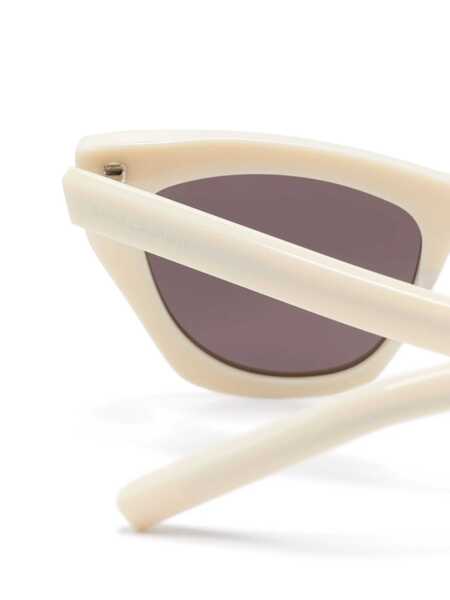 Ochelari de soare Saint Laurent SAINT LAURENT Sunglasses IVORY IVORY BLACK Femei (BM 17039016) 3