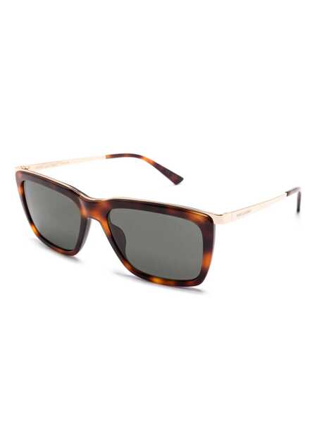 Ochelari de soare Saint Laurent SAINT LAURENT Sunglasses HAVANA GOLD GREY Barbati (BM 17039178) 2