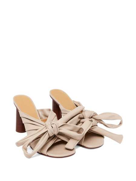 Sandale JW Anderson JW Anderson Leather Sandal GREY Femei (BM 17039286) 2