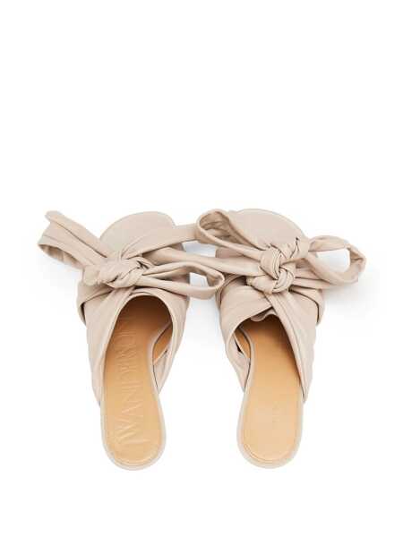 Sandale JW Anderson JW Anderson Leather Sandal GREY Femei (BM 17039286) 4