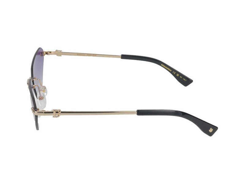 Ochelari de soare DSQUARED2 DSQUARED2 Sunglasses GOLD VIOLET Femei (BM 17040714) 3