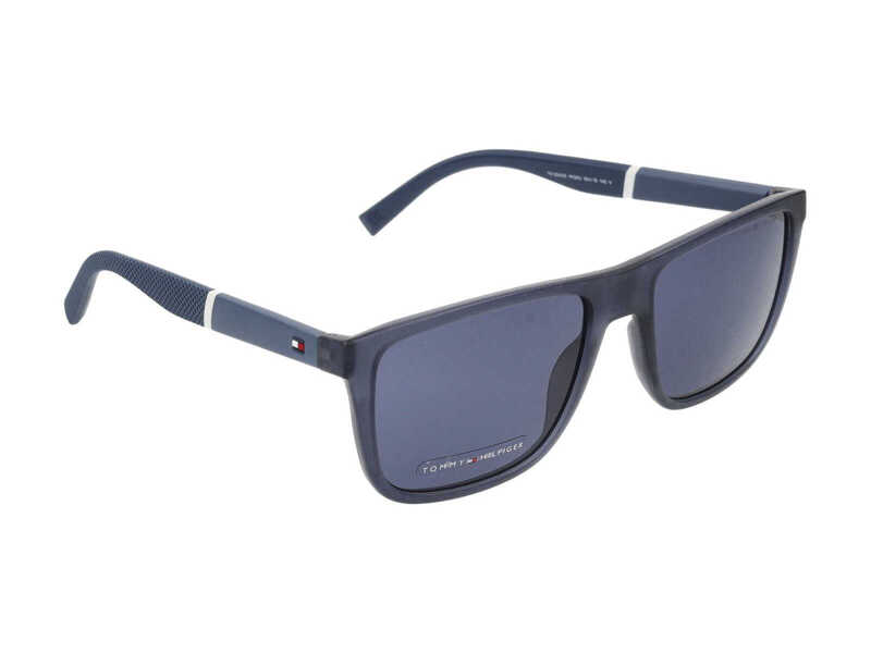 Ochelari de soare Tommy Hilfiger TOMMY HILFIGER Sunglasses MATTE BLUE BLUE Barbati (BM 17041902) 4