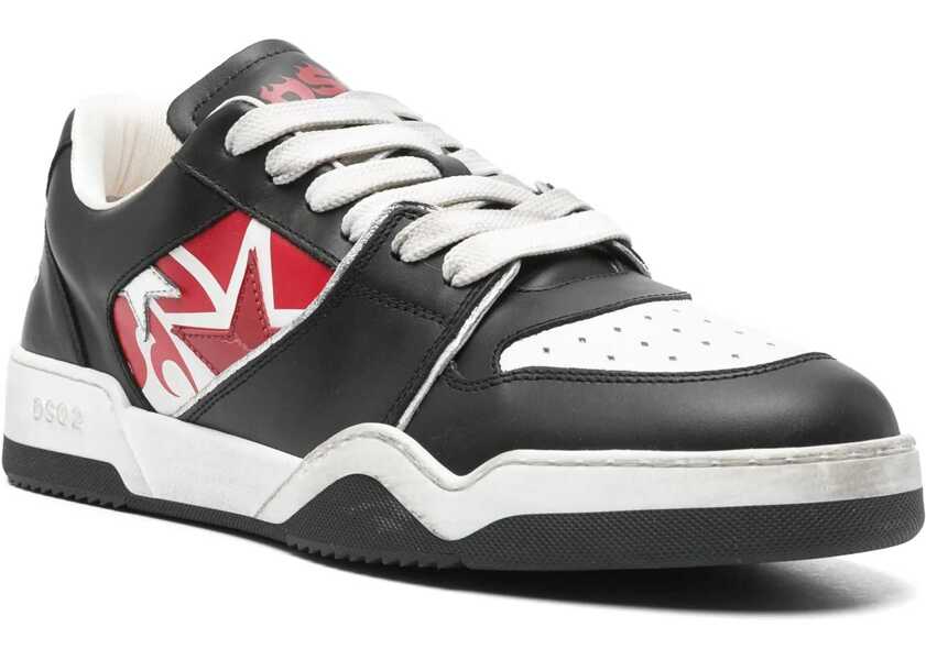 Sneakers DSQUARED2 Leather Sneaker MULTICOLOUR Barbati (BM 17042074) 2