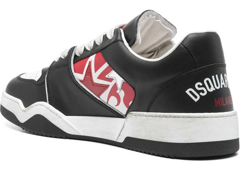 Sneakers DSQUARED2 Leather Sneaker MULTICOLOUR Barbati (BM 17042074) 3