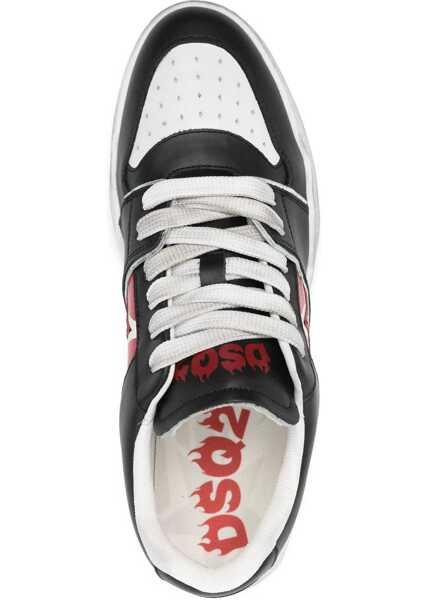 Sneakers DSQUARED2 Leather Sneaker MULTICOLOUR Barbati (BM 17042074) 4