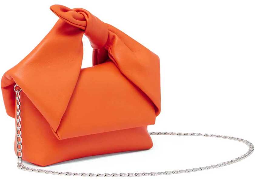 Genti de umar JW Anderson Small Bow Twister Bag ORANGE Femei (BM 17042116) 4
