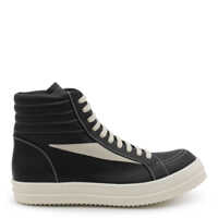 Sneakers Rick Owens Black And White Sneakers Barbati