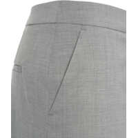 Pantaloni office Dama - Pantaloni office PT TORINO Virgin wool culottes Colette Grey Femei (BM 17042929) - B-mall.ro