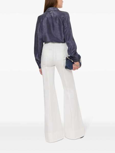 Camasi Alberta Ferretti Grey silk shirt Gray Femei (BM 17043154) 3