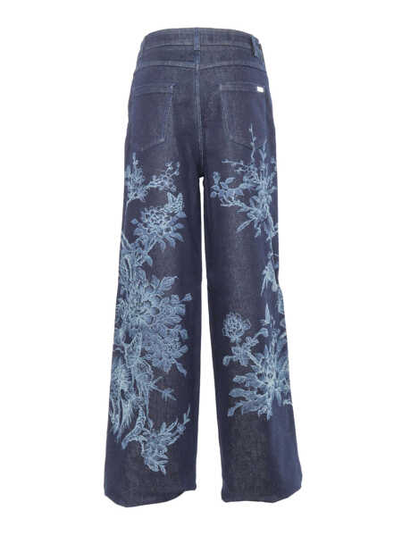 Pantaloni Alberta Ferretti Denim Pants Blue Femei (BM 17043157) 2