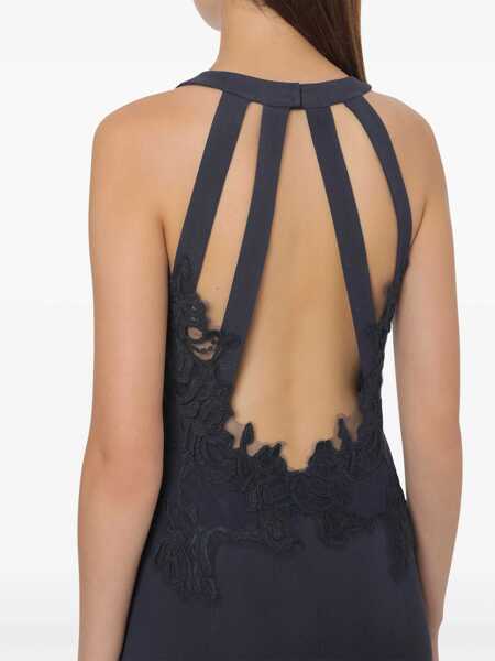 Rochii Alberta Ferretti Long blue dress Blue Femei (BM 17043160) 4