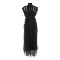 Rochii TULLE SLEEVELESS DRESS WITH KNIT TURTLE NECK COLLAR Femei