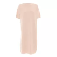 Rochii BRILLIANT COTTON SHORT SLEEVE BOATNECK KNIT DRESS Femei