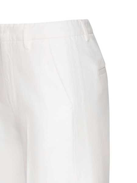 Pantaloni scurti Dondup NITA SHORTS White Femei (BM 17043586) 3