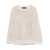 Fabiana Filippi BICOLOR COTTON MESH SHORT SLEEVE SWEATER Beige