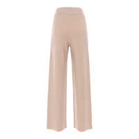 Pantaloni Fabiana Filippi Dama - Pantaloni Fabiana Filippi BRILLIANT COTTON KNIT TROUSERS Pink Femei (BM 17043733) - B-mall.ro