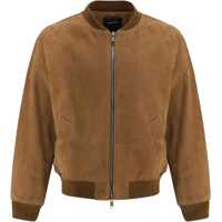 Bomber jacket Suede Bomber Jacket Barbati