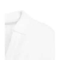 Imbracaminte Majestic Filatures Dama - Tricouri Polo Majestic Filatures Terrycloth polo shirt White Femei (BM 17044307) - B-mall.ro