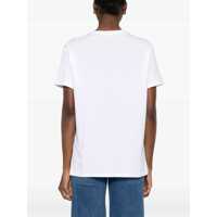 Tricouri Liu Jo Dama - Tricouri Liu Jo T-shirt with print and rhinestones White Femei (BM 17044331) - B-mall.ro