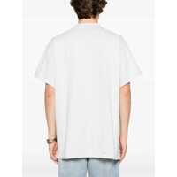 Tricouri Balenciaga pentru Barbati - Tricouri Balenciaga 3B Liquified Oversize T-Shirt WHITE Barbati (BM 17044406) - B-mall.ro