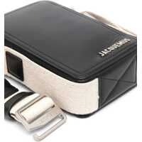 Genti tip postas pentru Barbati - Genti tip postas JACQUEMUS Le Cuerda Vertical Bag BLACK Barbati (BM 17044409) - B-mall.ro