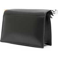 Genti plic Dama - Genti plic JACQUEMUS Small Rond Carr Clutch BLACK Femei (BM 17044529) - B-mall.ro