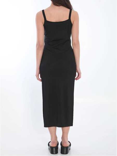 Rochii elegante Alexander Wang Slip Dress With 3D Logo BLACK Femei (BM 17044586) 3