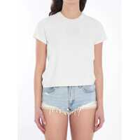 Tricouri Cropped T-Shirt With Logo Femei