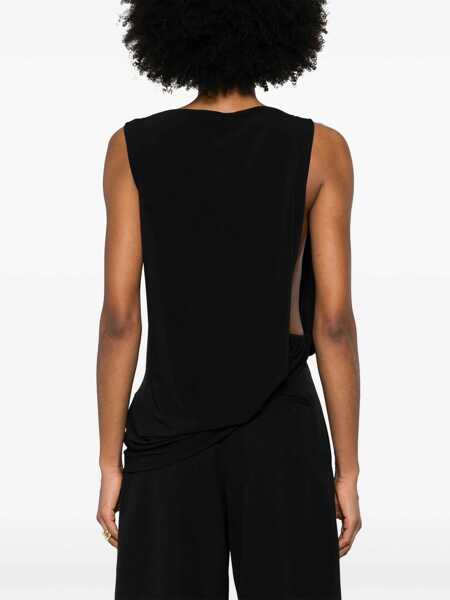 Bluze JACQUEMUS Peplo Top BLACK Femei (BM 17044613) 4