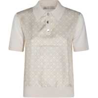 Tricouri Polo Wool and silk Polo Shirt Femei