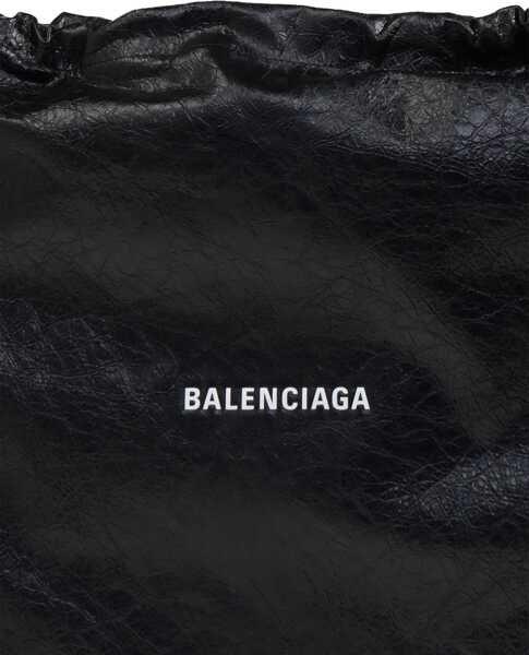 Genti de mana Balenciaga Dust shopper Bag BLACK/L WHITE Barbati (BM 17044784) 5