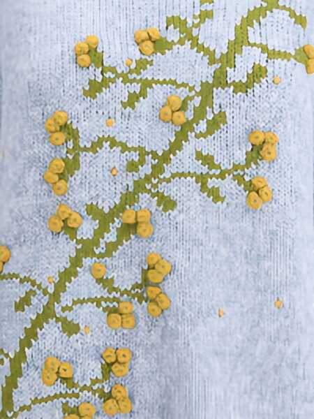 Pulovere BAZISZT Puff Sweater BABY BLUE Femei (BM 17044880) 3